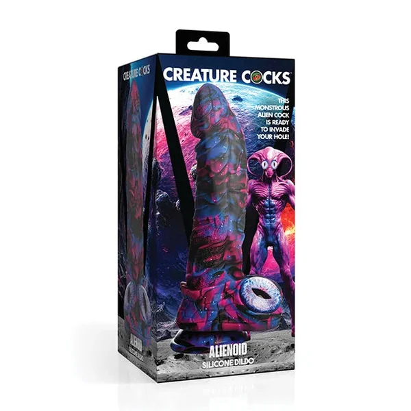 Creature Cocks Alienoid Silicone Dildo – Multi Color