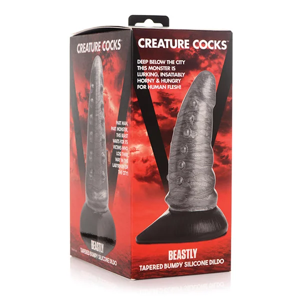 Creature Cocks Beastly Tapered Bumpy Silicone Dildo