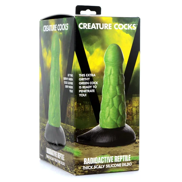 Creature Cocks Radioactive Reptile Dildo by XR