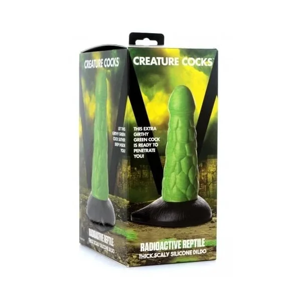 Creature Cocks – Radioactive Reptile Silicone Dildo