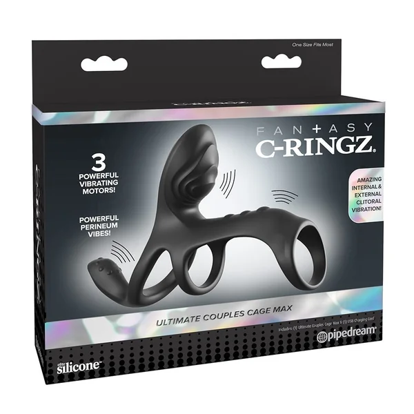 C-Ringz Ultimate Couples Cage Max by Pipedreams