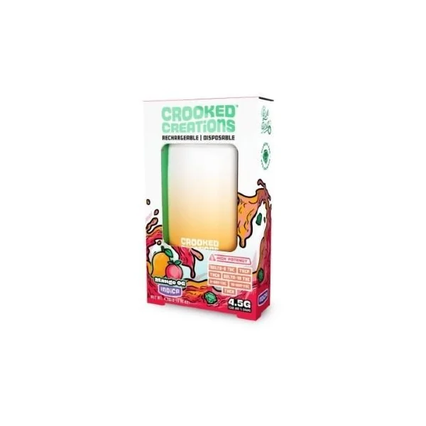 Crooked Creations 4.5g Mix Blend Disposable Mango OG