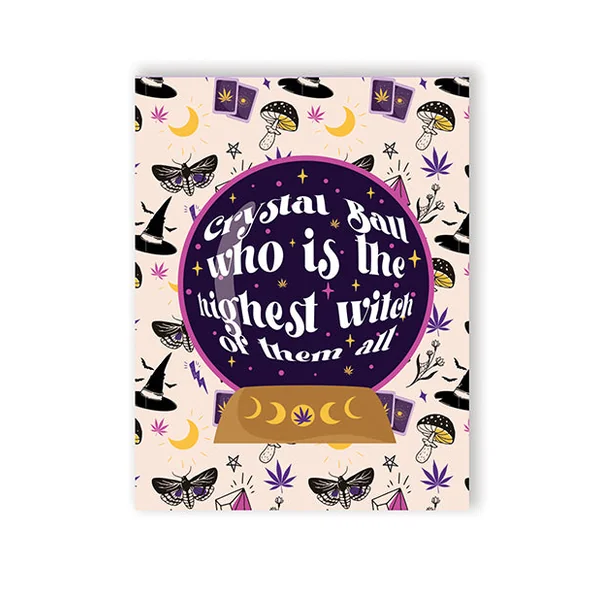 Crystal Ball Greeting Card