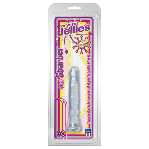 Crystal Jellies 6" Anal Starter - Clear