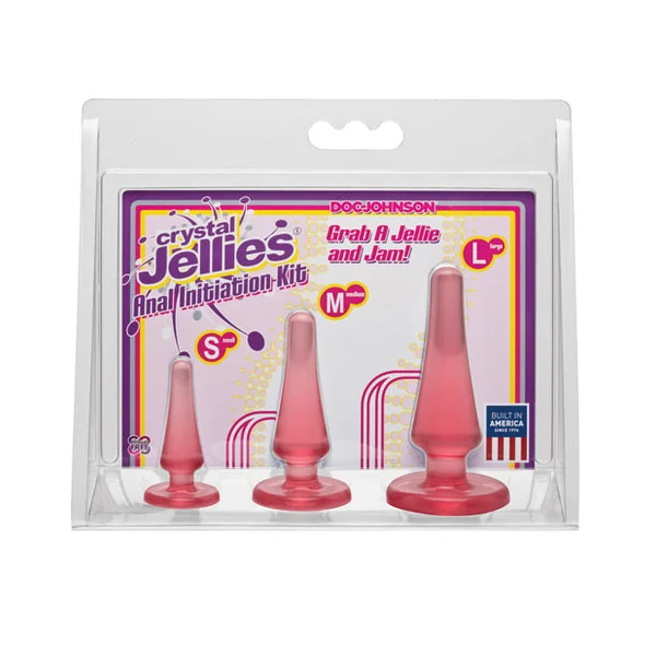 Crystal Jellies Anal Initiation Kit