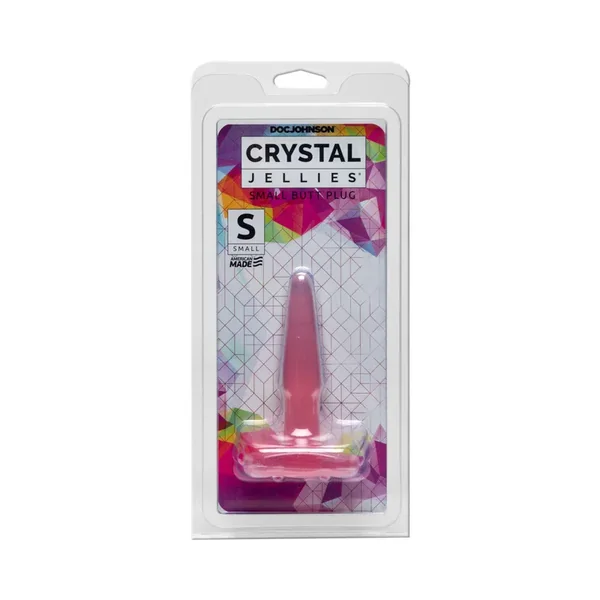 Crystal Jellies – Butt Plug Pink Small