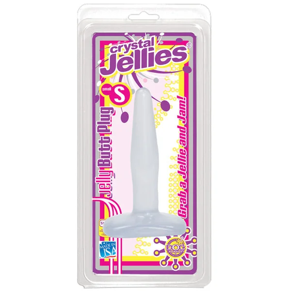 Crystal Jellies Butt Plug - Small Clear