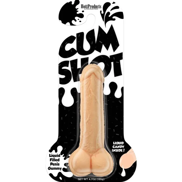 Cum Shot Liquid Candy Filled Gummy Pecker