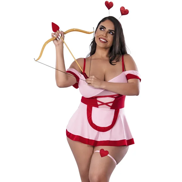 CUPID CUTIE COSTUME PINK 2XL