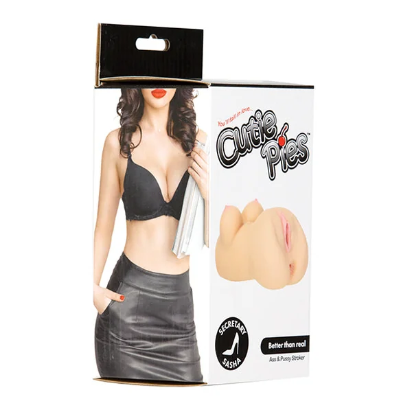 Cutie Pies Secretary Sasha Ass & Pussy Stroker