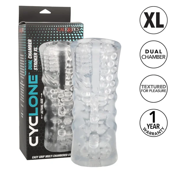 Cyclone Dual Chamber Stroker XL Masturbator by Cal Exotics