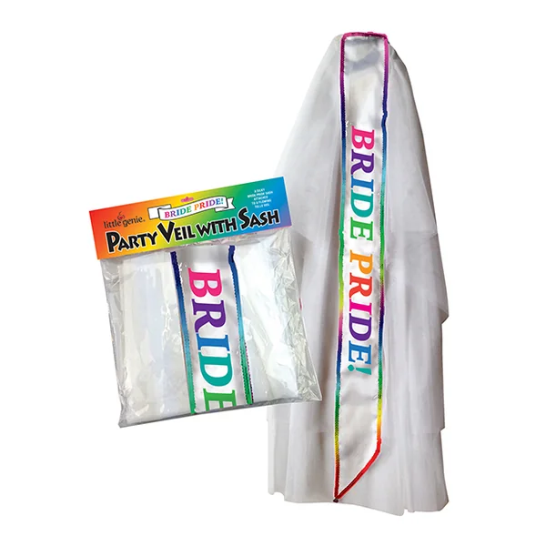 (D) BRIDE PRIDE VEIL