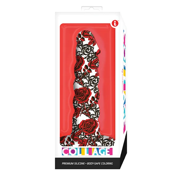 (D) COLLAGE IRON ROSE