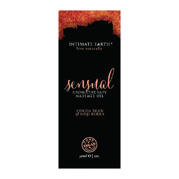 (D) INTIMATE EARTH SENSUAL MAS OIL FOIL SACHET 1OZ
