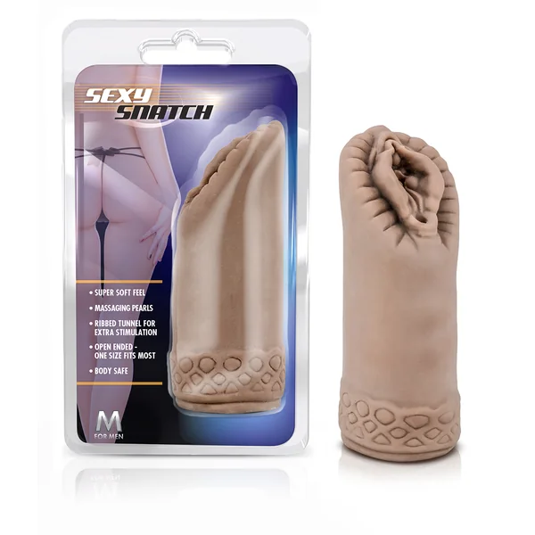 (D) M FOR MEN SEXY SNATCH MASTURBATOR BROWN