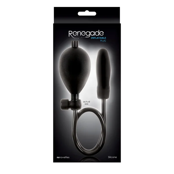 (D) RENEGADE INFLATABLE ANAL P BLACK