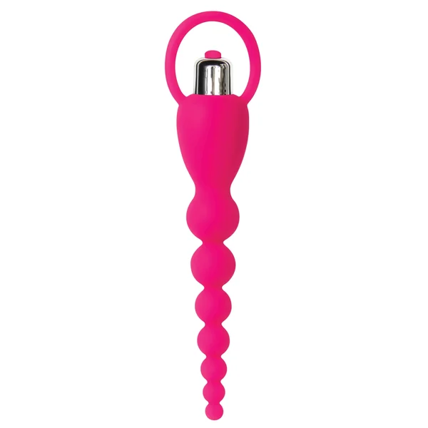 (D)ADAM & EVE SILICONE BOOTY BLISS VIBRATING BEADS PINK