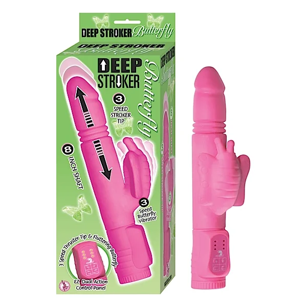 DEEP STROKER BUTTERFLY PINK