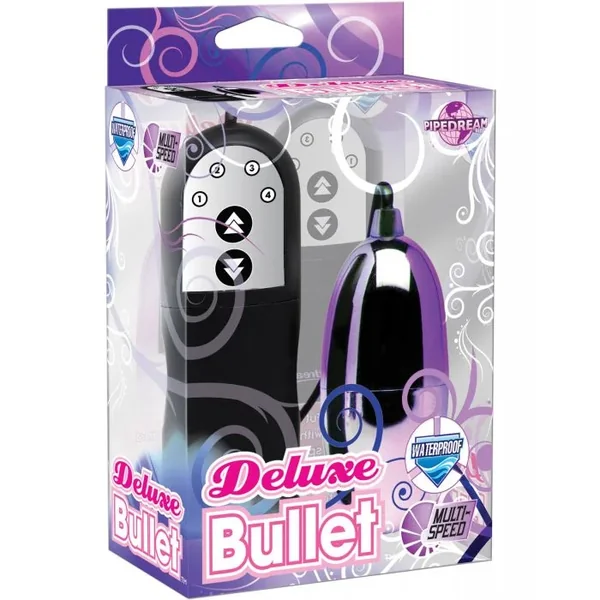 Deluxe Bullet Waterproof Vibe – Mutli-speed Purple