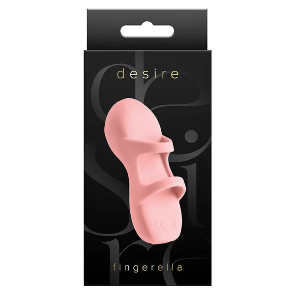 Desire Fingerella Finger Massager - Peach