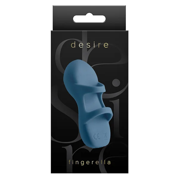 Desire Fingerella Finger Massager - Teal