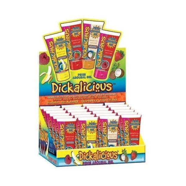 Dickalicious - 24 Piece p.o.p Display - 2 Fl. Oz. Tubes