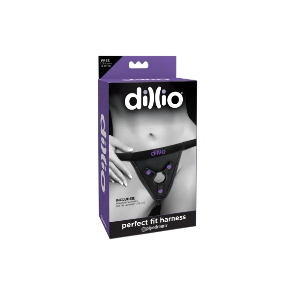 DILLIO PERFECT FIT HARNESS PURPLE