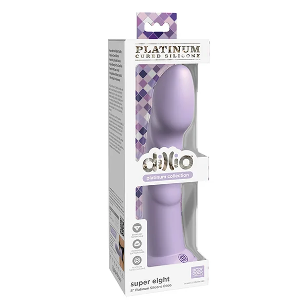 DILLIO PLATINUM 8IN SUPER EIGHT PURPLE