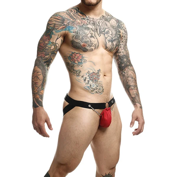 Dngeon Chain Jockstrap Red O-s