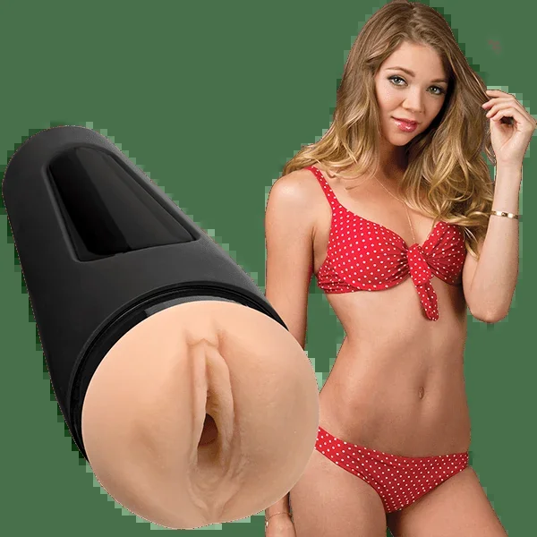 Doc Johnson Main Squeeze – Jessie Andrews Ultraskyn Pussy | Realistic Male Masturbator