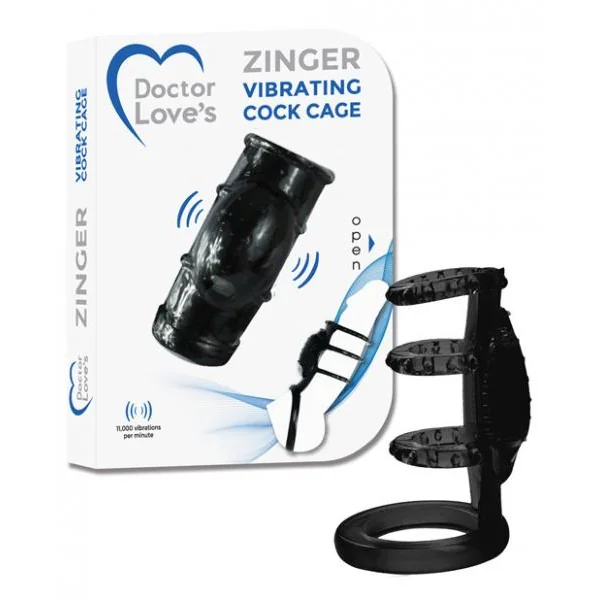 Doctor Love's Zinger Vibrating Cock Cage