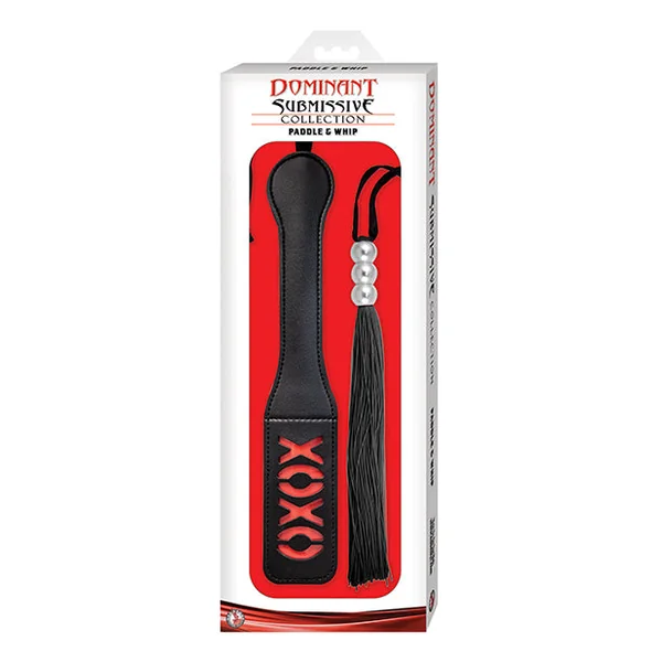 Dominant Submissive Collection Paddle & Whip