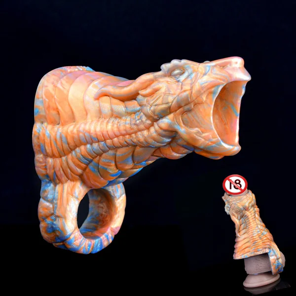 Domlust Dragon Monsterdildo Cock Sleeve Penis Enlarger Sex Toy for Men