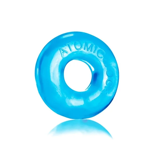Do-Nut-2 Large Atomic Jock Cockring - Ice Blue