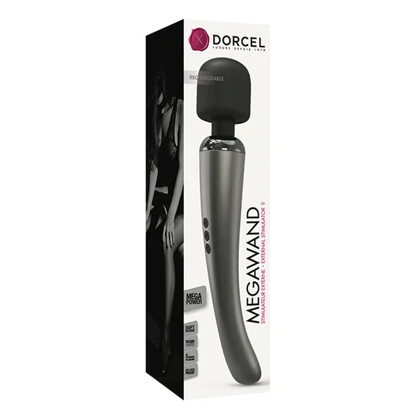 Dorcel Megawand Rechargeable Wand - Chrome Silver