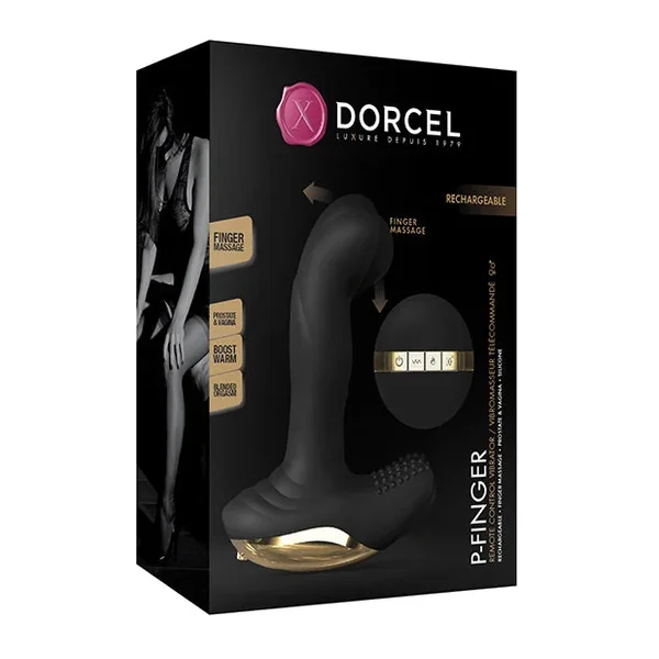 Dorcel P-finger Come Hither – Black/gold