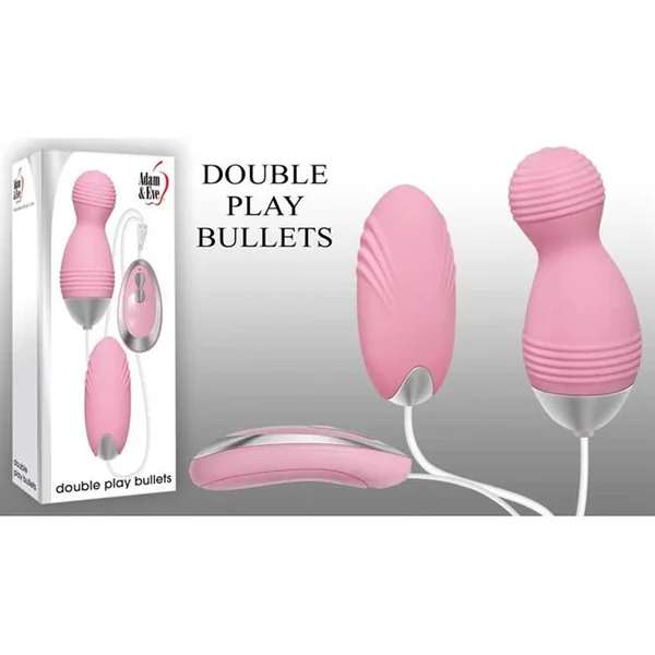 Double Play Vibrating Bullets by Adam & Eve