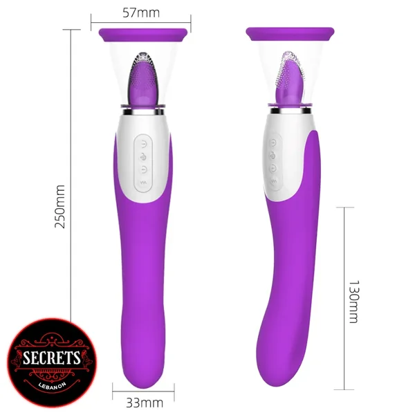 Double Sided “Blissful” Vibrator | Fusion Pleasure Device