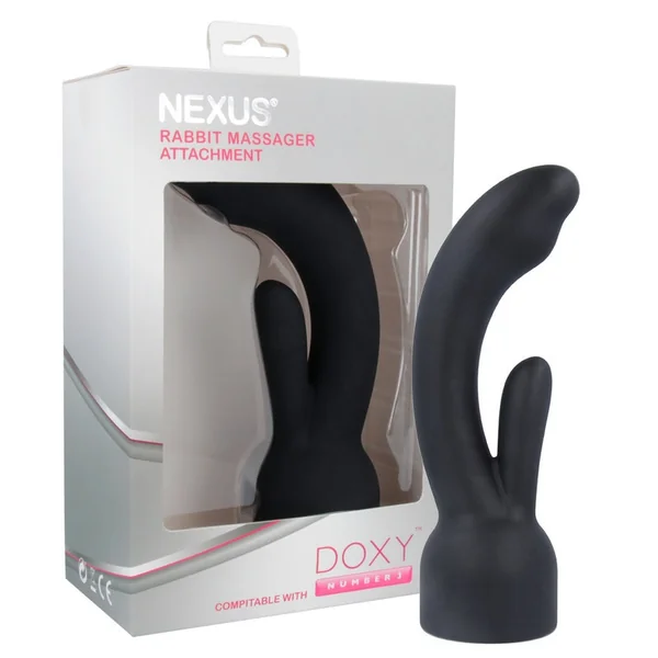 Doxy Die Cast 3 Attachment Rabbit G Spot by Doxy