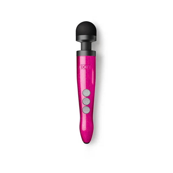 Doxy Die Cast 3R Rechargeable Compact Wand Massager Hot Pink