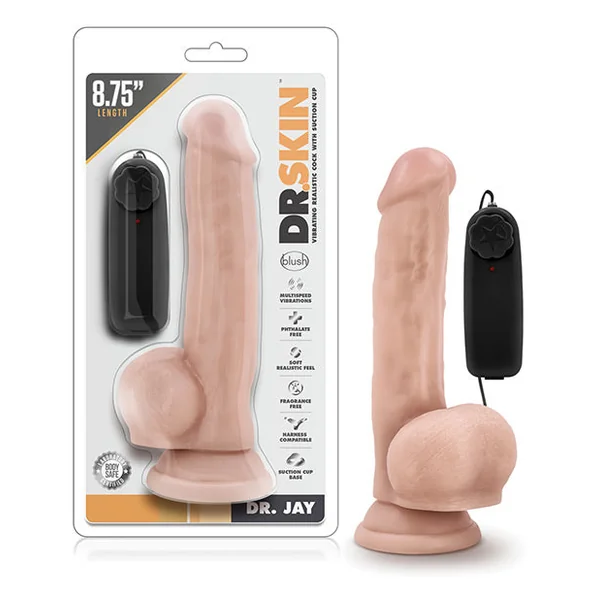Dr. Skin Dr. Jay 8.75 Inch Cock With Suction Cup