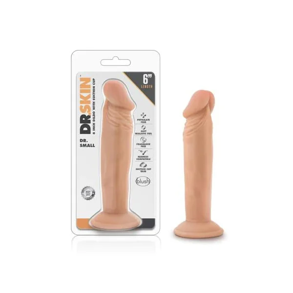 Dr Skin Dr Small Realistic Dildo 6" by Blush Novelties