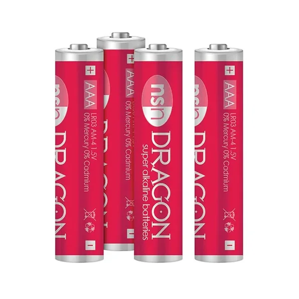 Dragon Alkaline Batteries – AAA Pack of 4