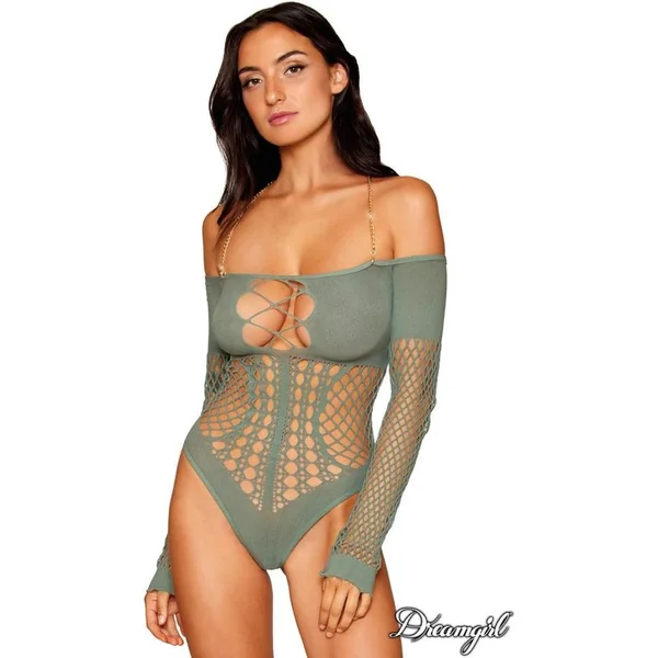 Dreamgirl Lingerie - Mesh Teddy - 13269