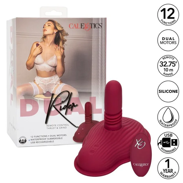 Dual Rider™ Thrust n Grind Vibrator by Cal Exotics