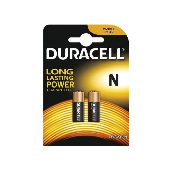 DURACELL - BATTERY MN9100 N LR1 1,5V 2UNITS