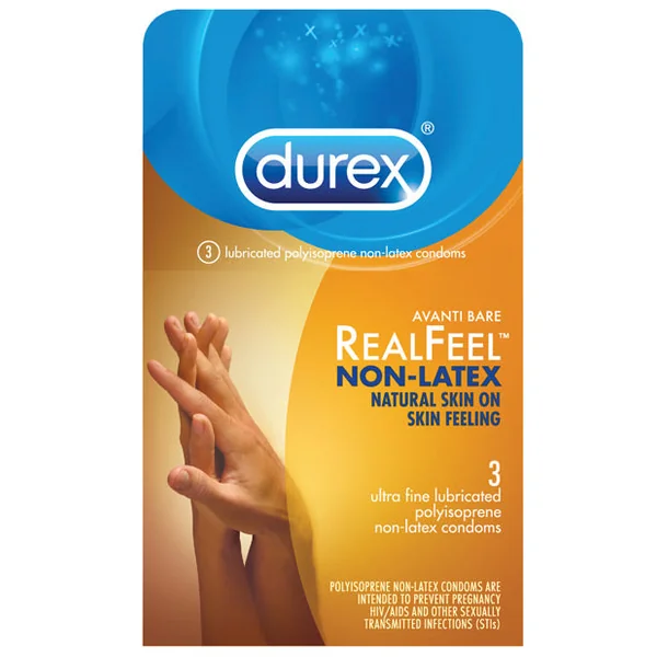 Durex Avanti Real Feel Non Latex Condoms - Pack Of 3