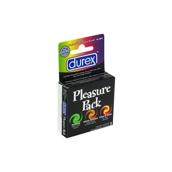 DUREX PLEASURE PACK 3PK