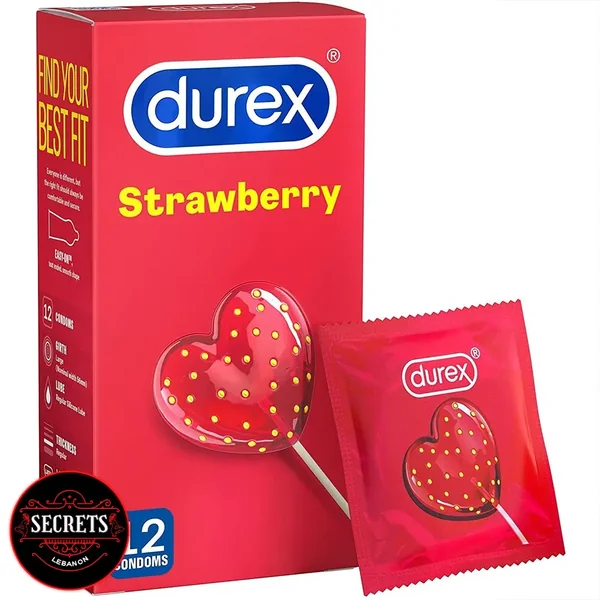 Durex Sensual “Strawberry” Condoms