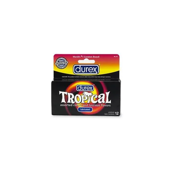 DUREX TROPICAL 12 PACK